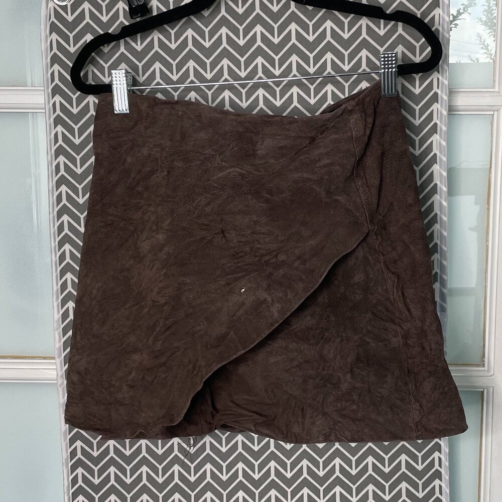 Blank NYC | Faux Suede Mini Skirt